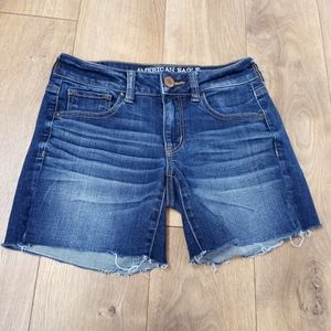 AEO Midi Jean Shorts